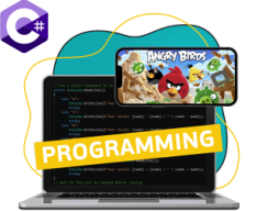 Программирование на C#. Удивительный мир 2D-игр - Школа программирования для детей, компьютерные курсы для школьников, начинающих и подростков - KIBERone г. Абакан