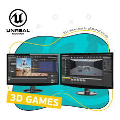 Unreal Engine 4. Игровой движок - КИБЕРшкола программирования для детей, компьютерные курсы для школьников, начинающих и подростков - KIBERone г. Абакан