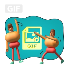 Gif-анимация - КИБЕРшкола программирования для детей, компьютерные курсы для школьников, начинающих и подростков - KIBERone г. Абакан