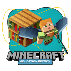 Minecraft Education - КИБЕРшкола программирования для детей, компьютерные курсы для школьников, начинающих и подростков - KIBERone г. Абакан