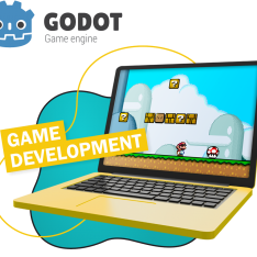 Godot.  Основа создания легендарных игр - КИБЕРшкола программирования для детей, компьютерные курсы для школьников, начинающих и подростков - KIBERone г. Абакан