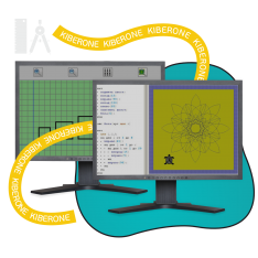 Исполнители чертежник и черепашка - КИБЕРшкола программирования для детей, компьютерные курсы для школьников, начинающих и подростков - KIBERone г. Абакан