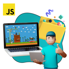 Программирование на JavaScript. Учимся создавать игры! - КИБЕРшкола программирования для детей, компьютерные курсы для школьников, начинающих и подростков - KIBERone г. Абакан