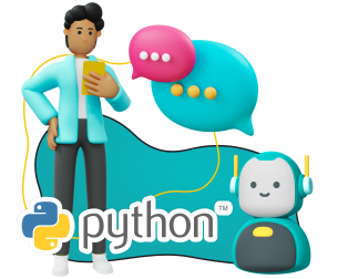 Умный чат-бот на Python - Школа программирования для детей, компьютерные курсы для школьников, начинающих и подростков - KIBERone г. Абакан