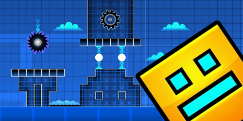 Свой Geometry Dash: создаём игру из детства родителей - КИБЕРшкола программирования для детей, компьютерные курсы для школьников, начинающих и подростков - KIBERone г. Абакан