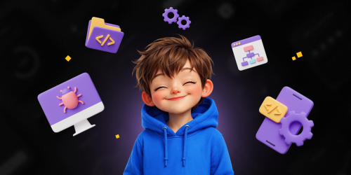 Идеальный сайт с нуля: код, дизайн и AI-помощник - КИБЕРшкола программирования для детей, компьютерные курсы для школьников, начинающих и подростков - KIBERone г. Абакан